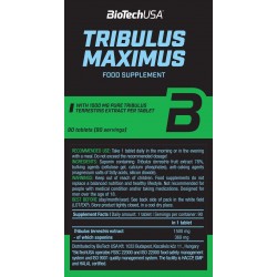BioTech USA Tribulus Maximus 1500 mg (90 tabs)