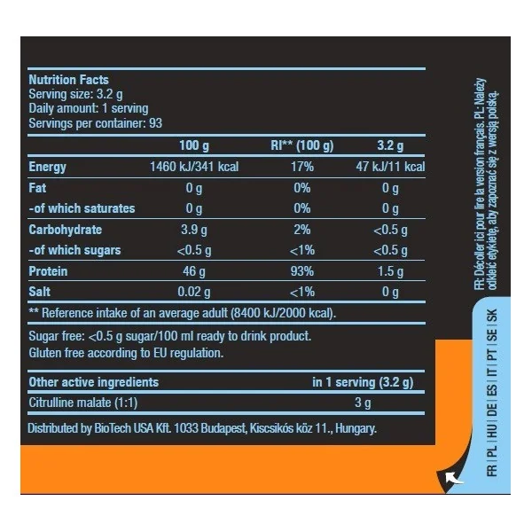 Biotech USA Citrulline Malate Powder (300g)