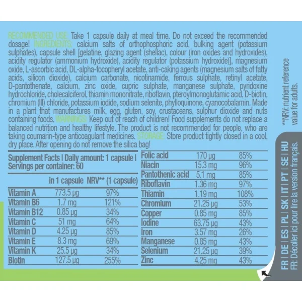 Biotech USA Vitamin Complex (60 caps)