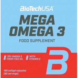 Biotech USA Mega Omega 3 (90 caps)