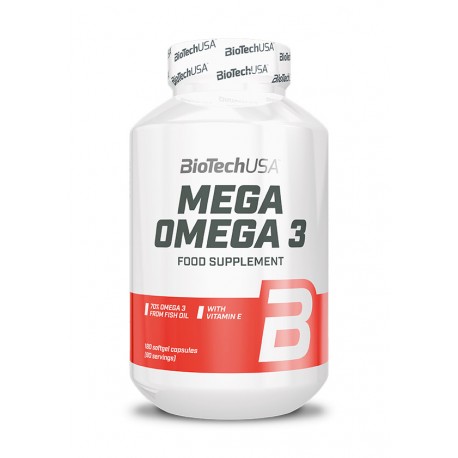 Biotech USA Mega Omega 3 (90 Kaps)
