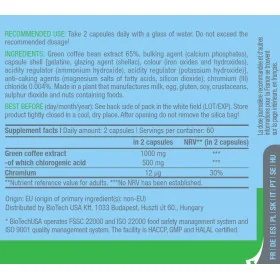 BioTech USA Green Coffee (120 caps)