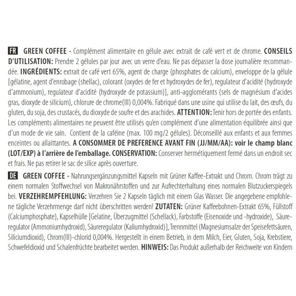 BioTech USA Green Coffee (120 caps)