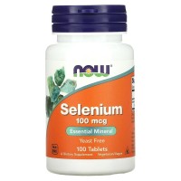 Now Foods Selenium 100 mcg (100 tabs)