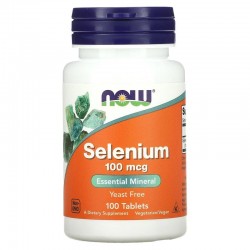 Now Foods Selenium 100 mcg (100 tabs)