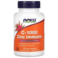 Now Foods C-1000 Zinc Immune (90 caps)