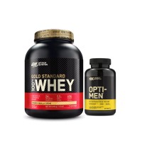 ON 100% Whey Gold Standard (2.27kg) + ON Opti-Men (90 caps)