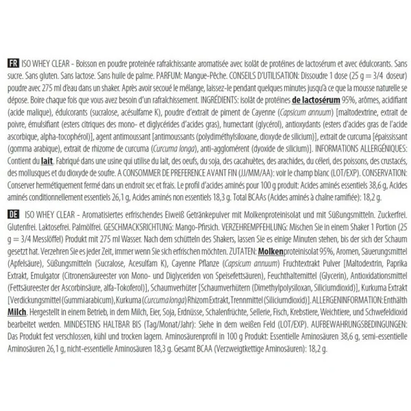 SN Iso Whey Clear (1025g)