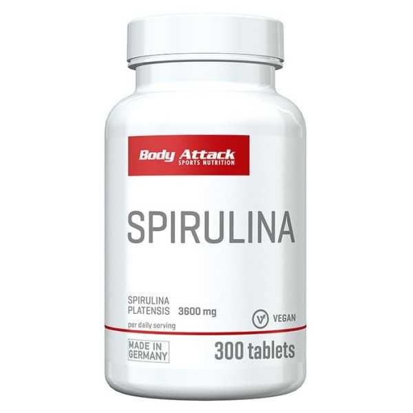 Body Attack Spirulina (300 tabs)