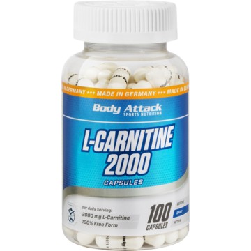 Body Attack L-Carnitine 2000 (100 Caps) Body Attack L-Carnitine 2000 (100 Caps)