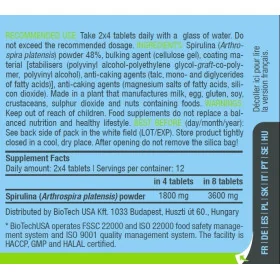 BioTech USA Spirulina (100 Tabs)