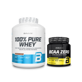 Biotech USA 100% Pure Whey (2270g) + Biotech USA BCAA Zero (360g)|Biotech USA