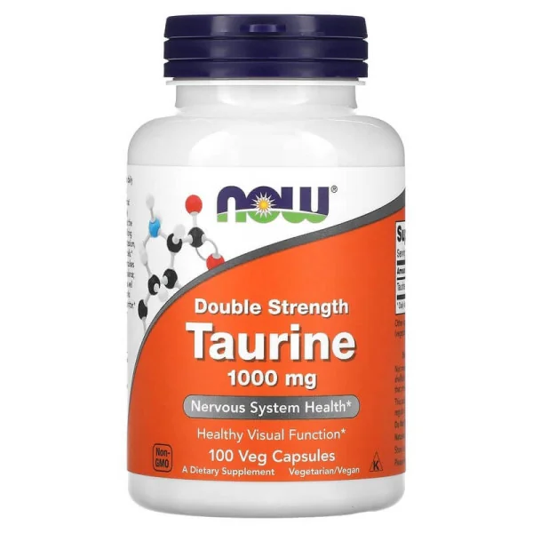 Now Foods Taurine 1000 mg (100 caps)