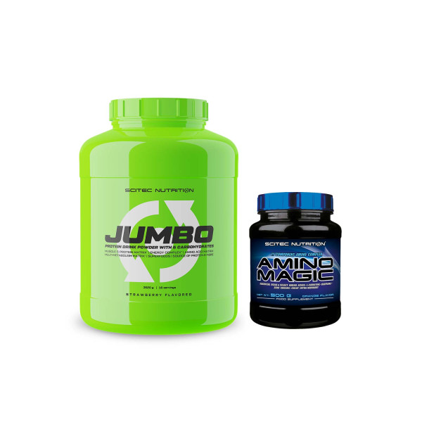 SN Jumbo (3520 g) + SN Amino Magic (500 g) SN Jumbo (3520 g) + SN Amino Magic (500 g)