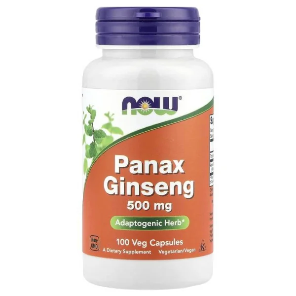 Now Foods Panax Ginseng 500 mg (100 caps)