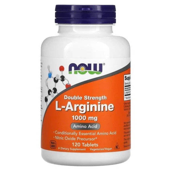 Now Foods L-Arginine 1000 mg (120 tabs)