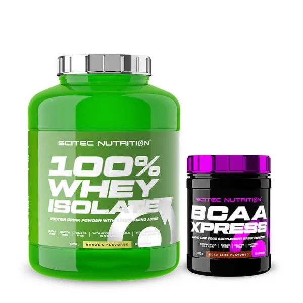 SN 100 % Whey Isolate (2000 g) + SN BCAA Xpress (280 g)