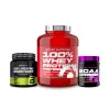 SN 100% Whey Protein Pro (2350g) + SN BCAA Xpress (280g) + BioTech USA 100% Creatine Monohydrate (300g)