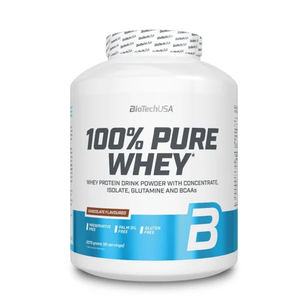 Biotech USA 100% Pure Whey (2270g) + BioTech USA 100% Creatine Monohydrate (300g) + Biotech USA BCAA Zero (360g)
