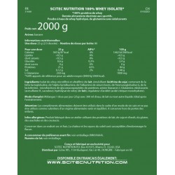 SN 100 % Whey Isolate (2000 g)